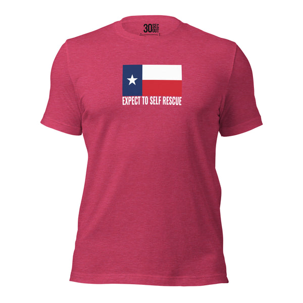 T-shirt - Expect To Self Rescue (Texas Edition)