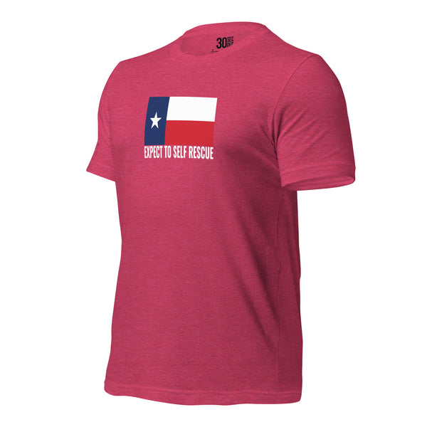 T-shirt - Expect To Self Rescue (Texas Edition)