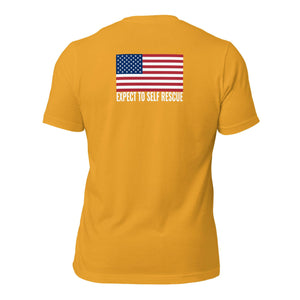 T-shirt - Expect To Self Rescue (American Edition).