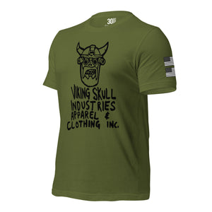 T-shirt - Viking Skull Industries.