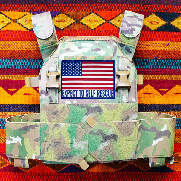 Morale Patch - Expect To Self Rescue Flag.