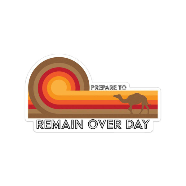 Sticker - Remain Over Day.