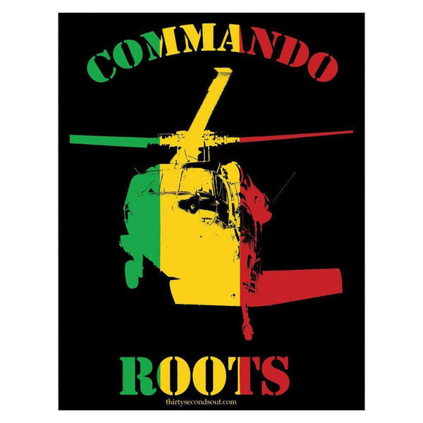 Sticker - Commando Roots.