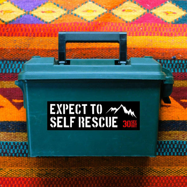 Sticker - V2 Expect To Self Rescue.